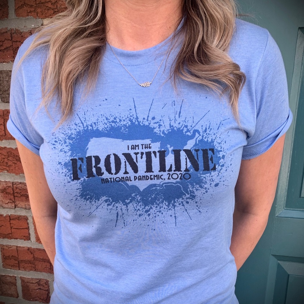 Frontline coronavirus tee
